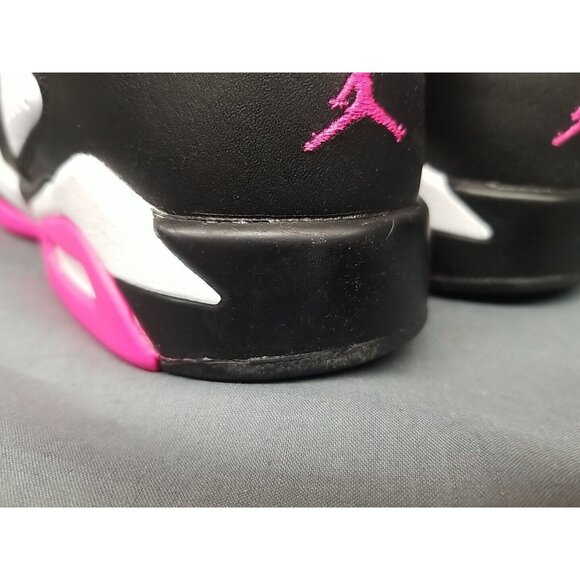 Jordan 6 Retro Low (GS) Sneakers Black Pink Size 3Y NEW IN BOX! - Picture 9 of 13